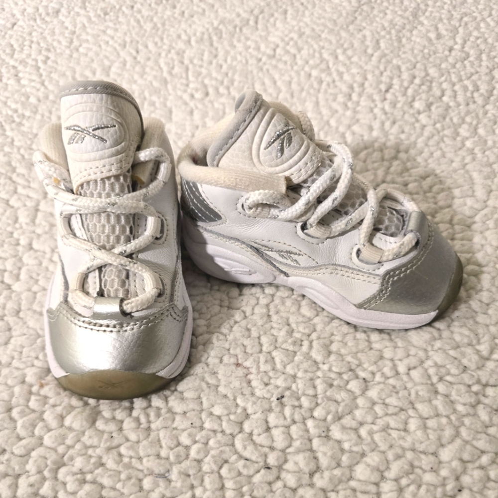 Reebok Allen Iverson Question Mid Toddler Sneakers size  5